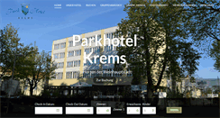Desktop Screenshot of parkhotel-krems.at